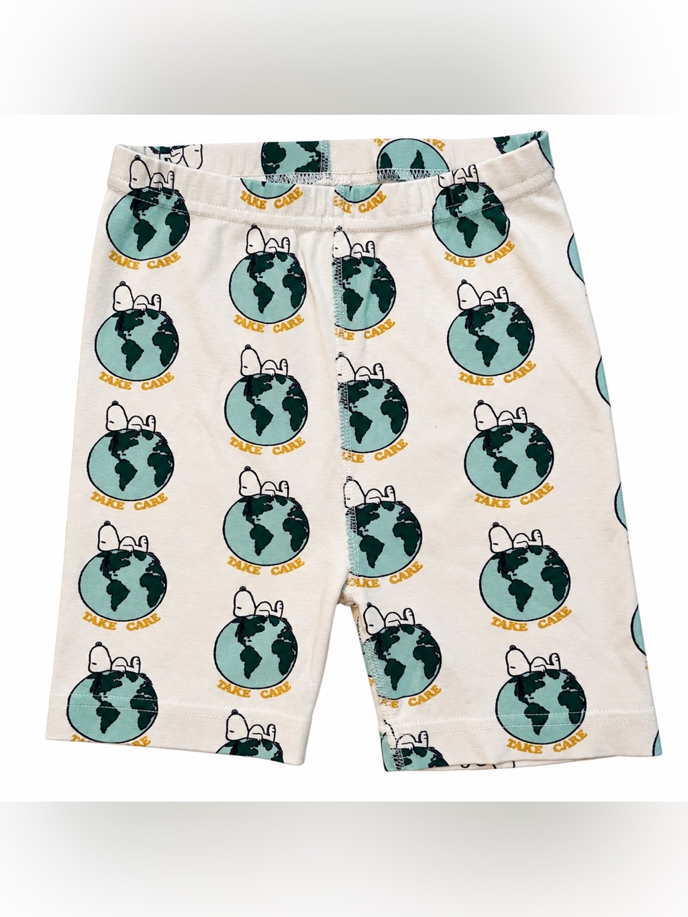 Hanna Andersson Peanuts Snoopy PJ Shorts 8 Take Care Earth Organic Cotton Bottom